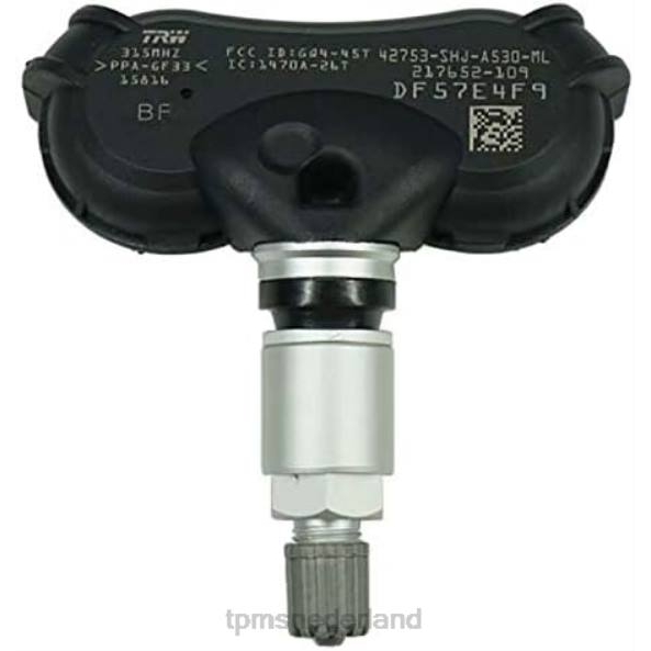 tpms honda de druksensor 42753shja53 342mhz TPMS sensor ford fiesta - 0V82T1565
